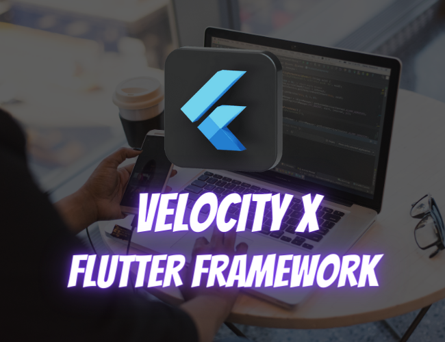 what is velocityX in flutter?